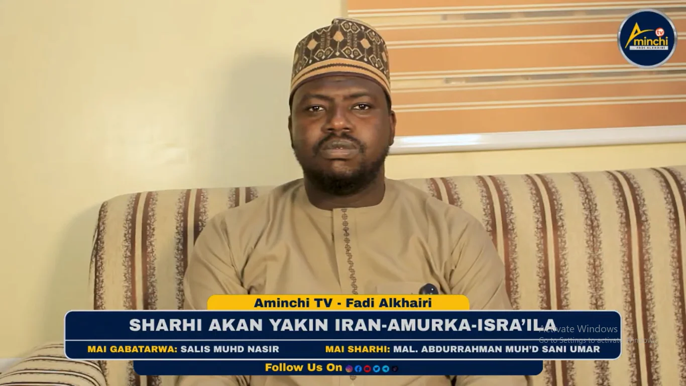 Aminchi TV current affairs production, demonstrating branded video programming, presentation and digital-first editorial content.