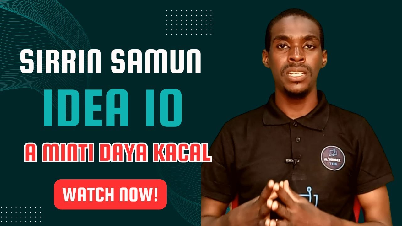 Sirrin Samun Idea 10 na Yin Video/Content a Cikin Minti 1 Kacal